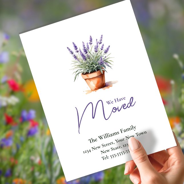 Elegante Cambio de dirección | Invitación móvil (Subido por el creador)