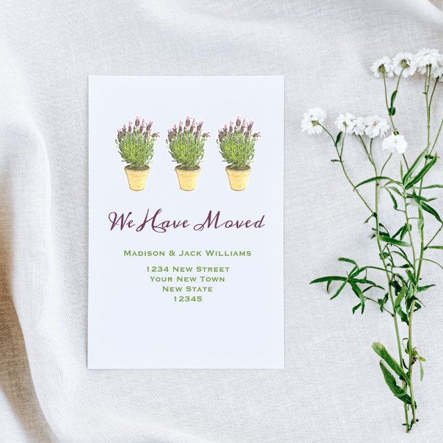 Elegante Cambio de dirección | Invitación móvil (Subido por el creador)