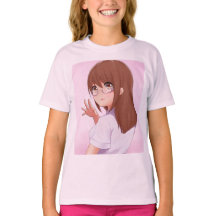 Elegante camiseta básica de Chicas