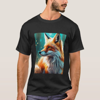 "Elegante camiseta con el logotipo de Fox - Unisex