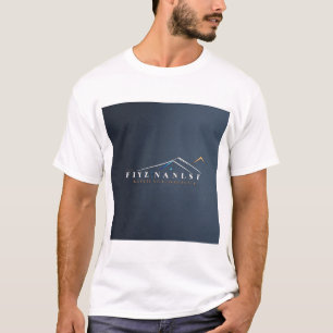 "Elegante camiseta de impresión de aviones masculi