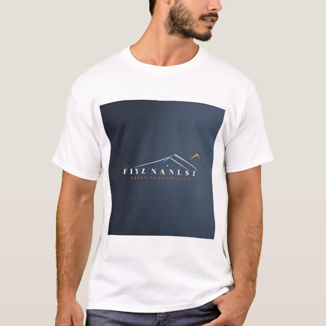 "Elegante camiseta de impresión de aviones masculi (Anverso)