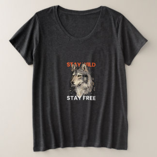 Elegante camiseta de impresión negra de media Fox 