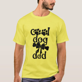 Elegante camiseta de papá de perro - Tee de amante