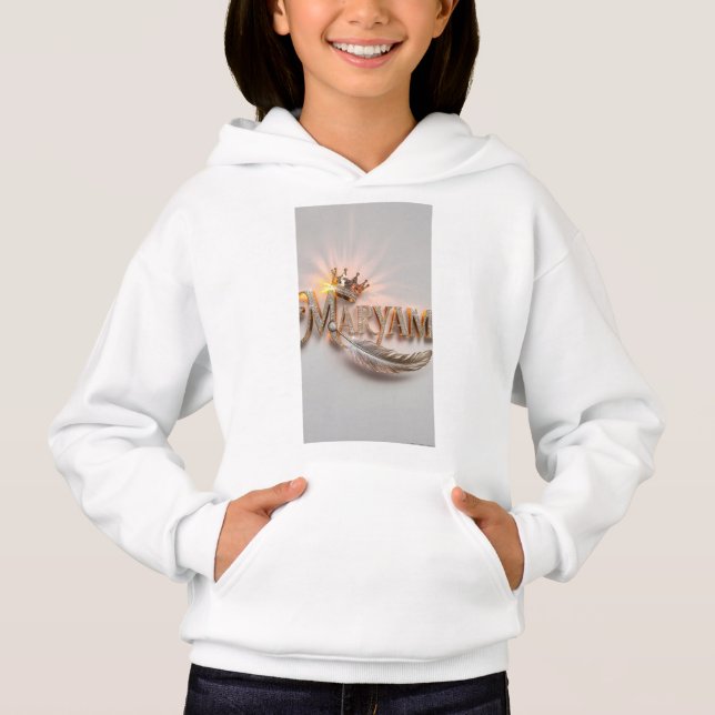 Elegante camiseta "Maryam" con diseño Purpurina do (Anverso)