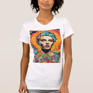 elegante camiseta para niños