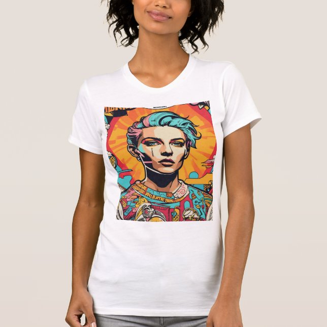 elegante camiseta para niños (Anverso)