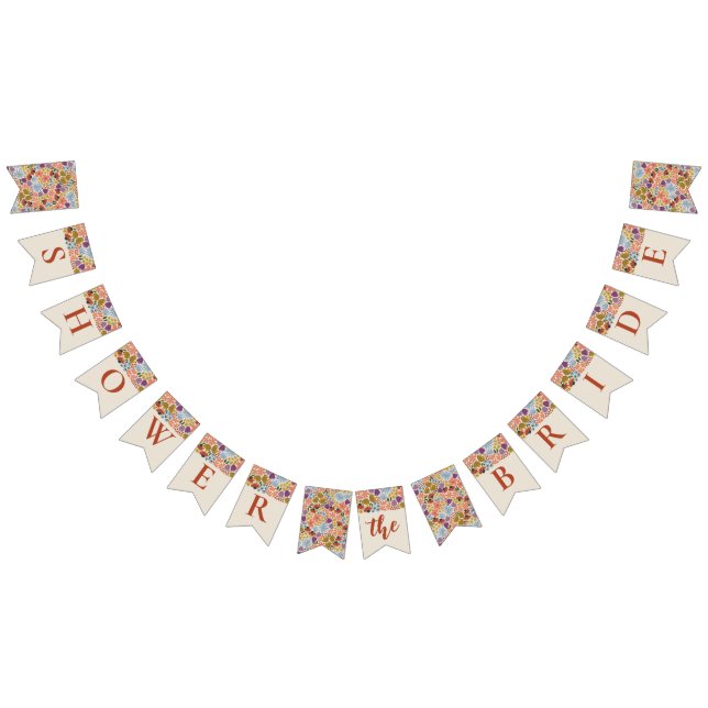 Elegante cartel de bandera con bandera floral de d (Todo)