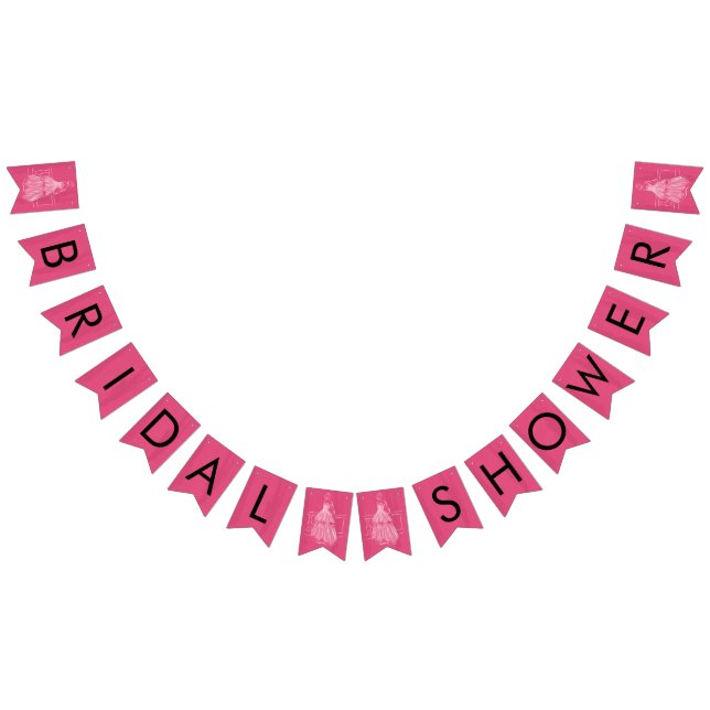 Elegante cartel de ducha de novia con traje de col (Todo)