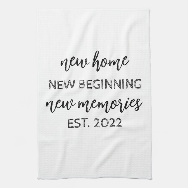 Elegante casa calentando nueva toalla de té regalo (Vertical)