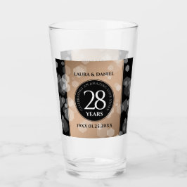 Elegante celebración del 28º Aniversario del Boda