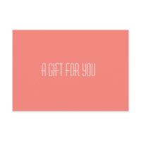 Tarjeta de recepción