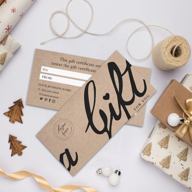 Elegante certificado de regalo del Personalizado d (Subido por el creador)