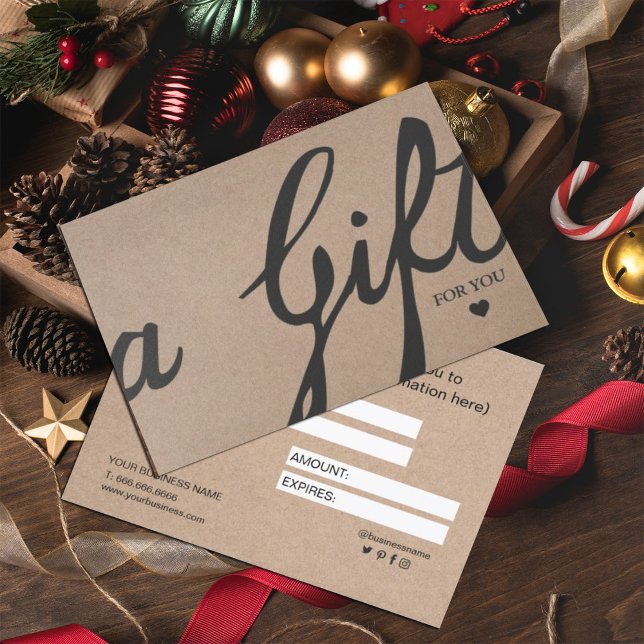 Elegante certificado de regalo del Personalizado d (Subido por el creador)