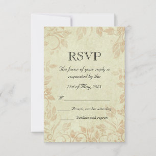 Elegante Chandelier Wedding RSVP