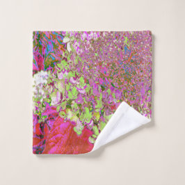 Elegante Chartreuse Verde, Rosa y Azul Hydrangea