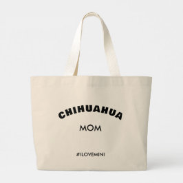 Elegante chihuahua Perro Mamá Bolsa Minimalista Ne