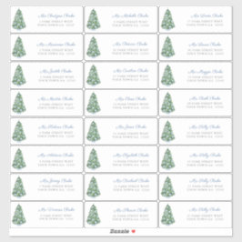 Elegante Chinoiserie Etiquetas de direcciones de á