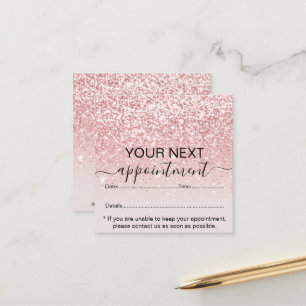 Elegante cita de Purpurina rosa con goteo de goril