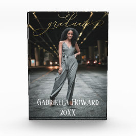 Elegante Clase de 20XX Bloque de foto acrílico