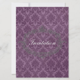 Elegante clásico de la invitación a la boda person