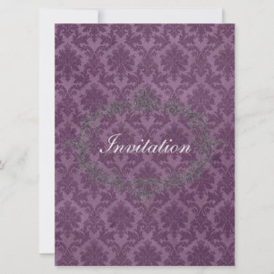 Elegante clásico de la invitación a la boda person