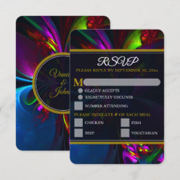 Elegante Clásico Moderno Patrón Floral #902 Boda