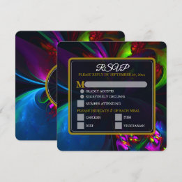 Elegante Clásico Moderno Patrón Floral #902 Boda