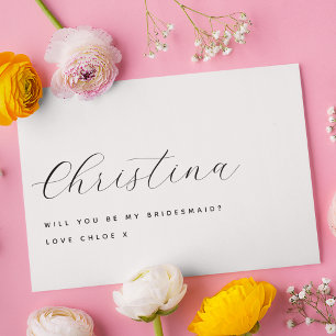 Elegante Clásico Simple ¿Serás Mi?