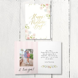 Elegante coche de saludo de Relieve metalizado del