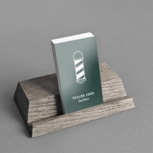 Elegante código QR de barbero con lámina de plata 