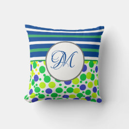 Elegante Cojín decorativo de Navidades de monogram