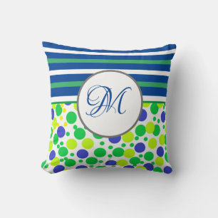 Elegante Cojín decorativo de Navidades de monogram