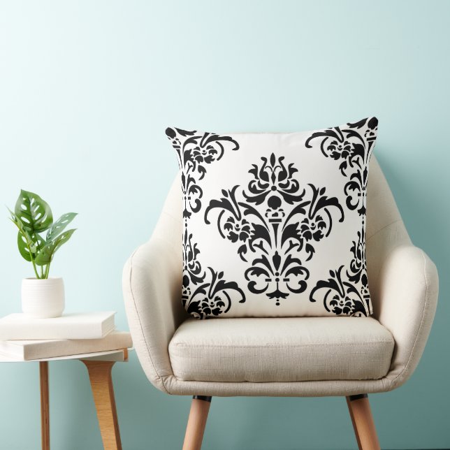 Elegante Cojín decorativo Jumbo Damask (Silla)