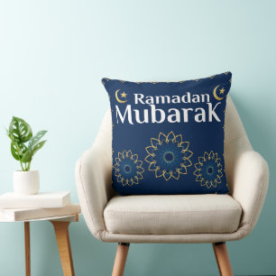 Elegante cojín decorativo Ramadan Mubarak