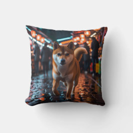 Elegante Cojín decorativo Shiba Inu