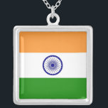 Elegante collar con bandera de la India<br><div class="desc">¡Celebren su amor por la India con nuestro impresionante collar con la bandera de la India! Este collar de excelente factura es el accesorio perfecto para cualquiera que desee expresar su orgullo por la cultura india. Los colores vivos de la bandera india se exhiben de manera destacada, lo que la...</div>