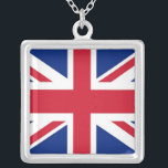 Elegante collar con bandera del Reino Unido<br><div class="desc">Añada un toque de sofisticación británica a su colección de joyas con nuestro elegante collar con la bandera del Reino Unido. Diseñado con meticulosa atención a los detalles, este collar es más que una pieza de joyería; es una celebración del rico patrimonio y orgullo cultural del Reino Unido. El elegante...</div>