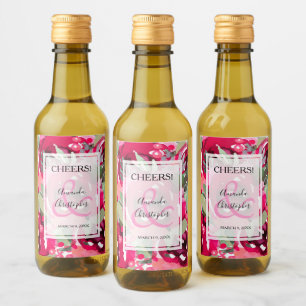 Elegante color de agua rosa Boda floral Mini