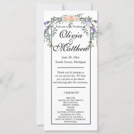 Elegante color de agua rosa rosa rosa lavanda verd