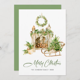 Elegante composición bohemia de árbol de Navidad