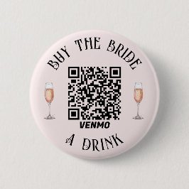 Elegante Comprar la BRIDE un botón de bebida QR