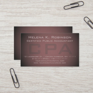 Elegante Contador Público Certificado por el CPA