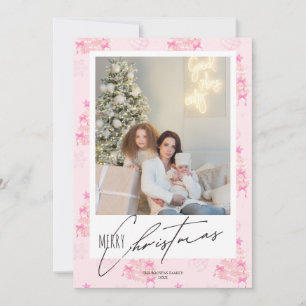 Elegante Coquette árbol de Navidad arco rosa 1 fot