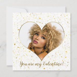 Elegante Corazón De Oro Eres Mi Valentín