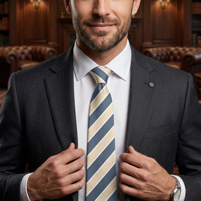 Elegante Corbata Champán Gris Padre de la Novia (Elegant Champagne Slate Father of the Bride Neck Tie
)