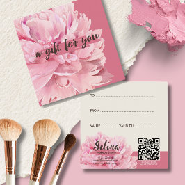 Elegante Cream Rubor Pink Floral Makeup Studio