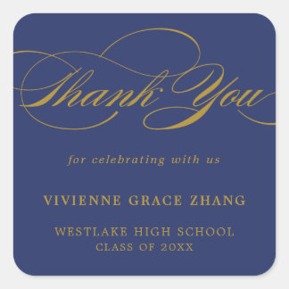 ELEGANTE CRÍTICO DE ESTILO GRACIAS PEGATINA