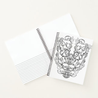 Elegante, cuaderno de bocetos, diario, gran regalo