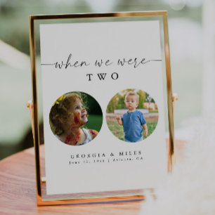 Elegante Cuando Éramos Edad Número De Tabla De Fot